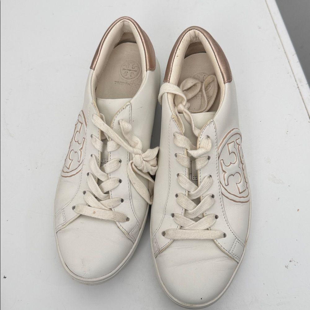 Tory Burch whith rose gold leather 7 - Picture 3 of 5